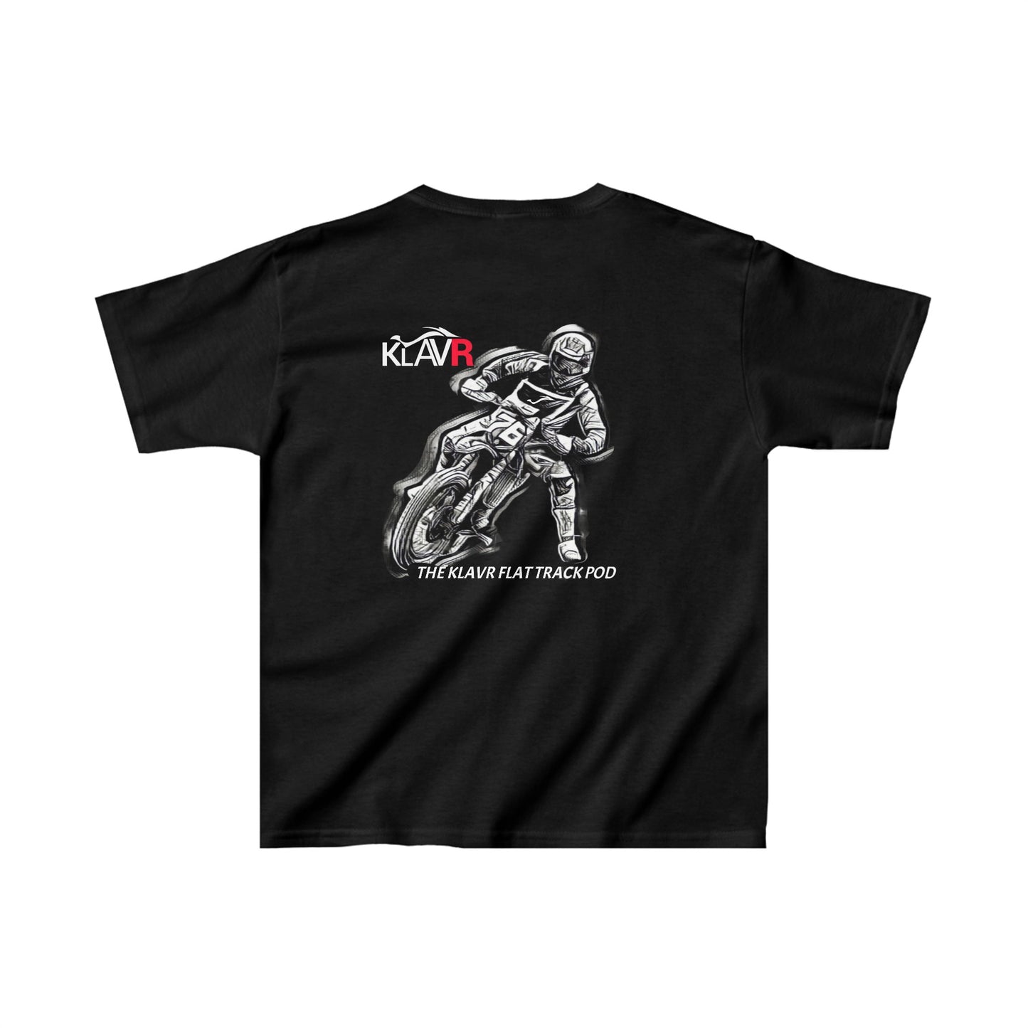 Kids Heavy Cotton™ THE KLAVR FLAT TRACK POD Tee