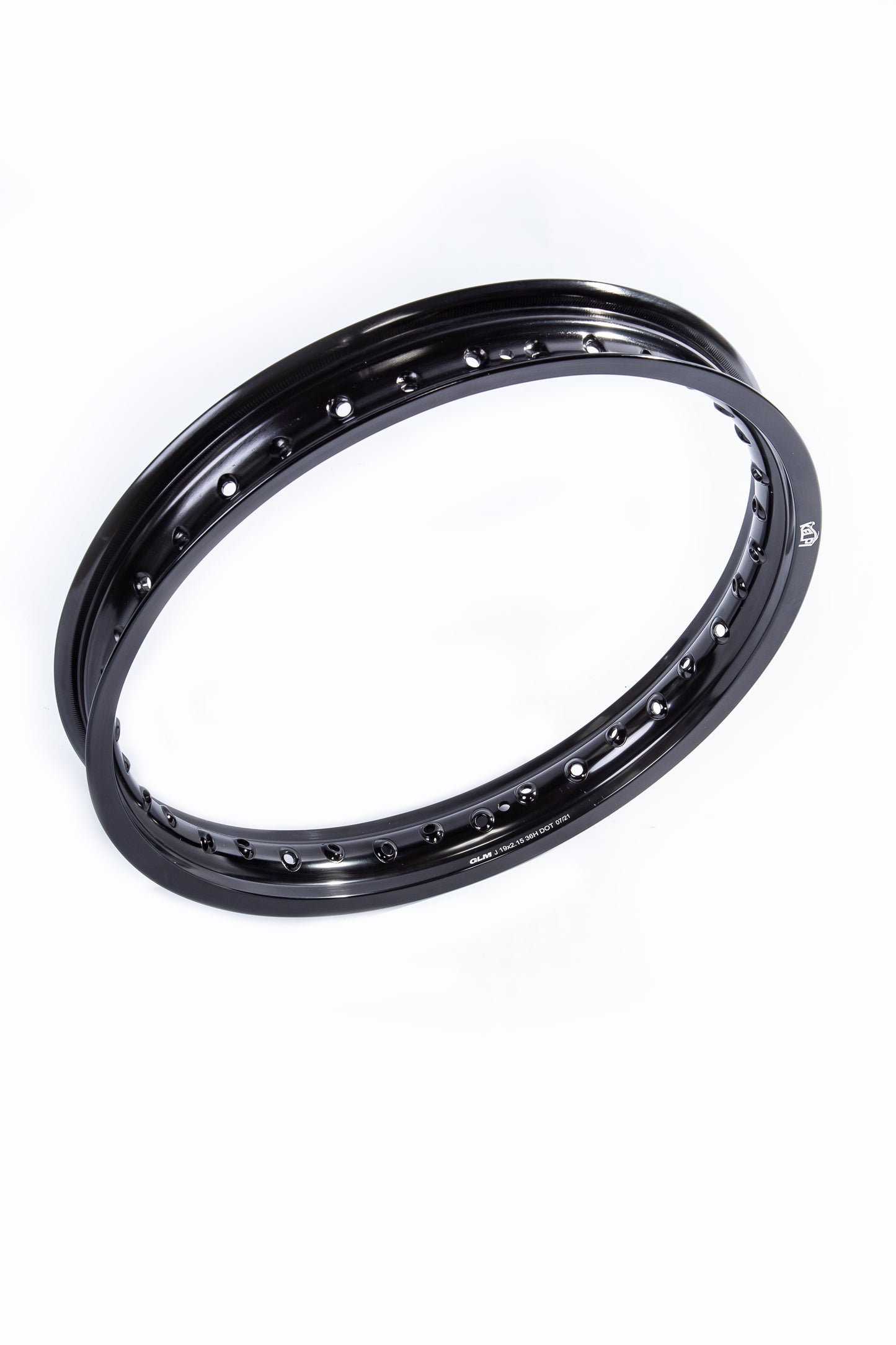 KELPI 19" x 36 HOLE RIM BLACK