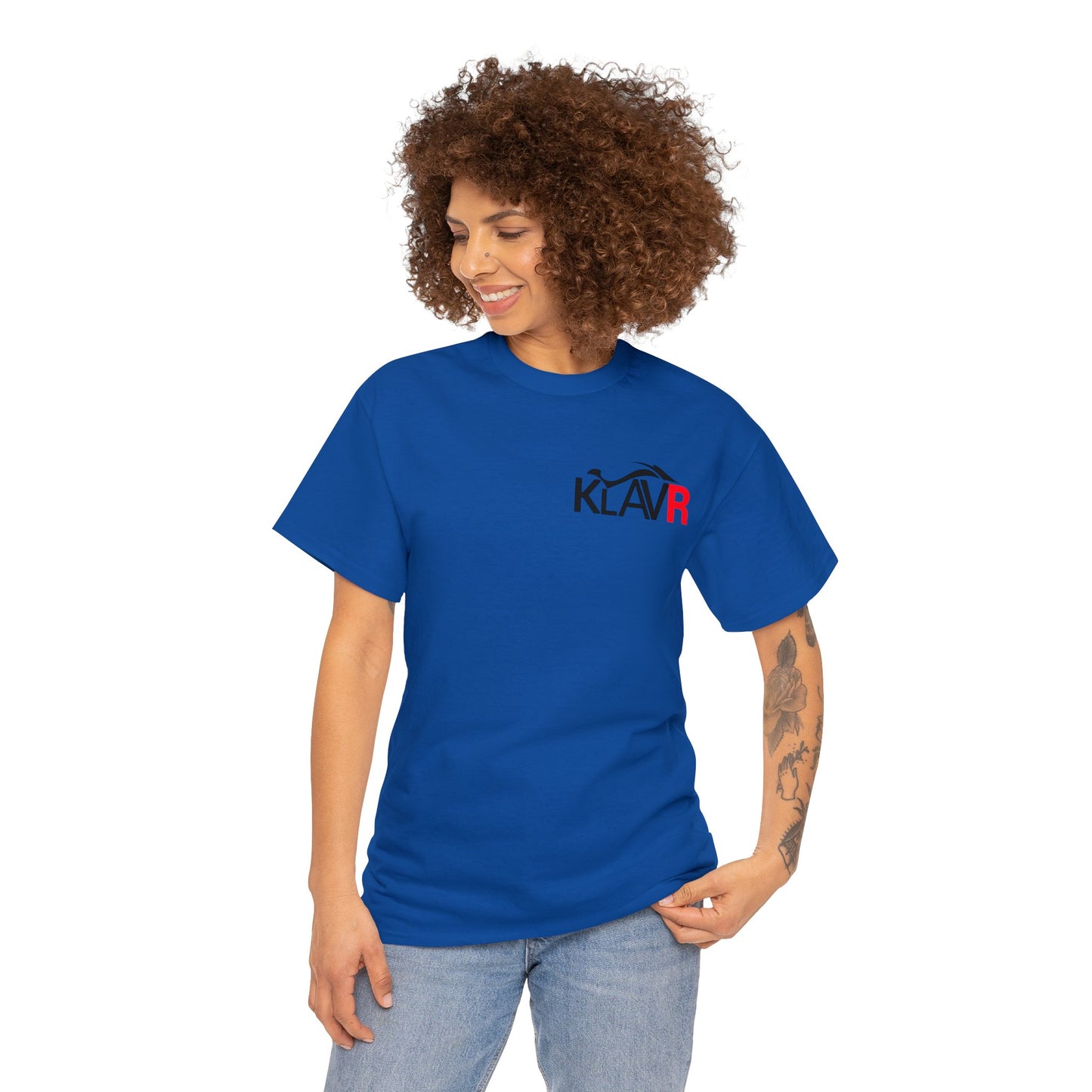 Unisex Heavy Cotton KLAVR Tee/multiple colours