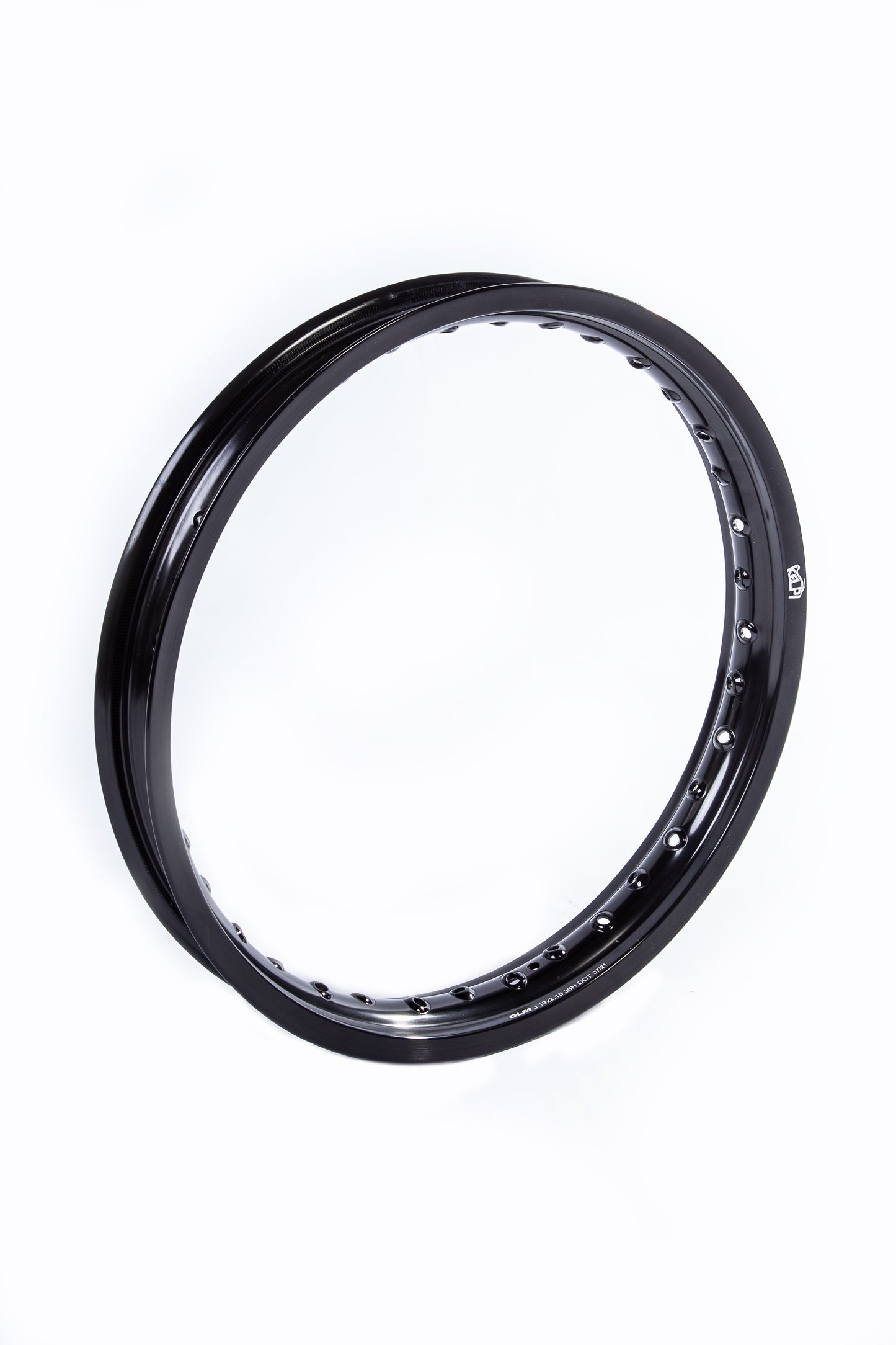 KELPI 19" x 36 HOLE RIM BLACK